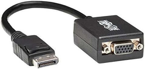 Tripp Lite DisplayPort to VGA Adapter Converter Active M/F 6In 50 Pack