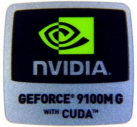 VATH Sticker Compatible with NVIDIA GeForce 9100M G with CUDA 18 x 18mm [298]