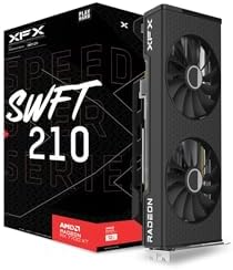 XFX Speedster SWFT210 Radeon RX 7700XT Gaming Graphics Card with 12GB GDDR6 HDMI 3xDP, AMD RDNA 3 RX-77TSWFTFA
