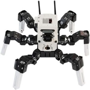 Yahboom Programmable DIY AI Hexapod Robotic MUTO S2 for NVIDIA Jetson Nano 18DOF Spider Robots ROS Electronics Projects (MUTO S2 with Jetson Nano)
