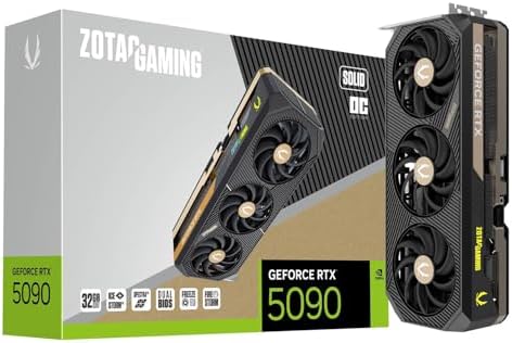 ZOTAC Gaming GeForce RTX 5090 Solid OC Graphics Card ZT-B50900J-10P VD8991